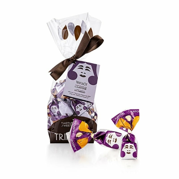 Trüffelpralinen Alba mini, Himbeere
					180 g
				