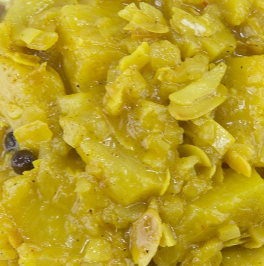 Ananas Curry Chutney mit Mandeln, Holunderblüte und Zitronengras, 225ml