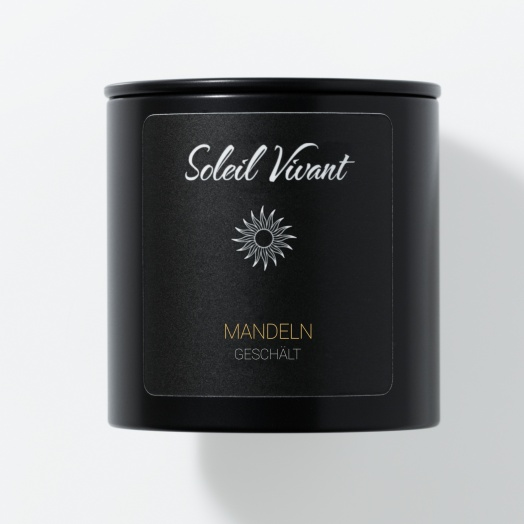 Mandeln Blanchiert, Schwarze Dose, 200 g