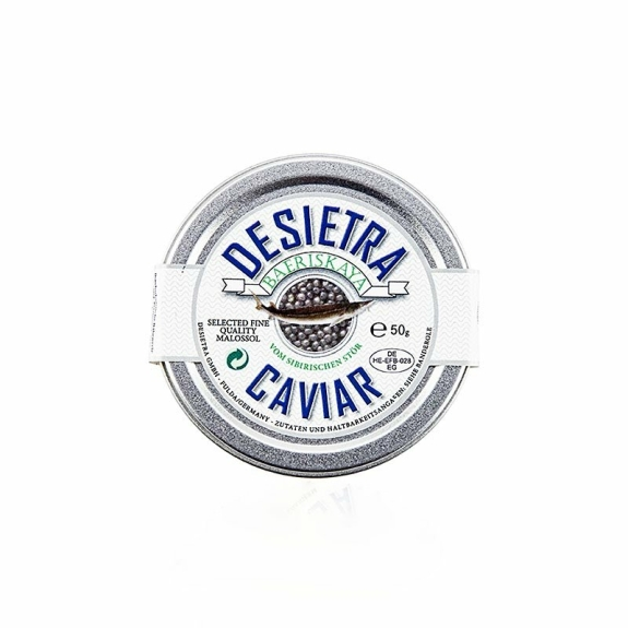 Desietra Baeriskaya Kaviar (Acipenser baerii)
					Aquakultur Deutschland, 50 g
				