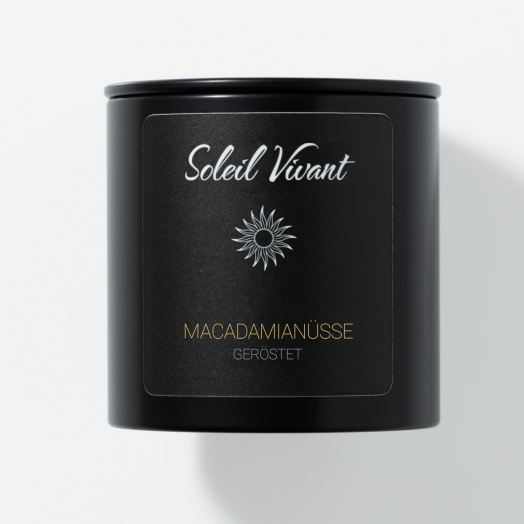 Macadamianüsse Geröstet & gesalzen, Schwarze Dose, 100 g