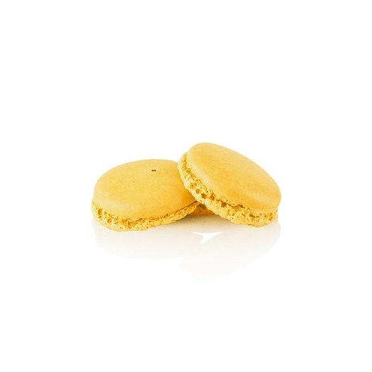 Macarons Gelb, Mandel-Baiser Hälften zum Füllen ca. ø 3,5 cm, 921 g, 384 St