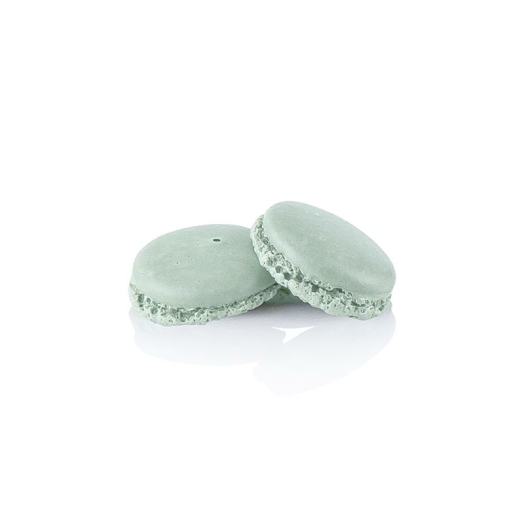 Macarons Grün, Mandel-Baiser Hälften zum Füllen ca. ø 3,5 cm, 921 g, 384 St