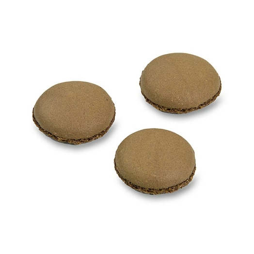 Macarons Schoko, Mandel-Baiser Hälften zum Füllen ca. ø 3,5 cm, 1,34 kg, 384 St