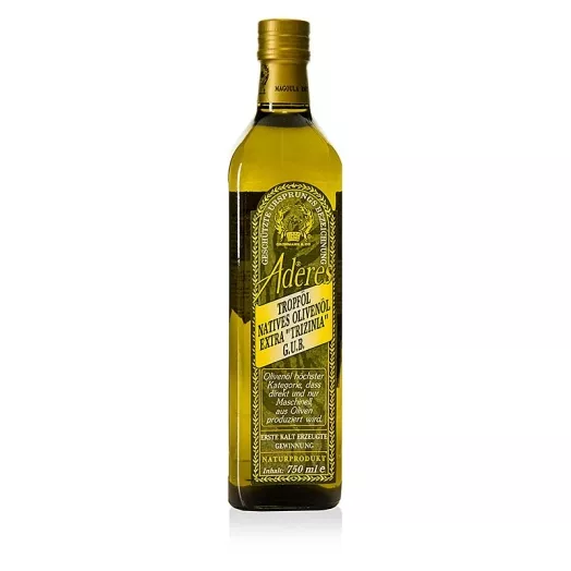 Aderes Tropföl Natives Olivenöl Extra, Peloponnes, Griechenland, 750ml