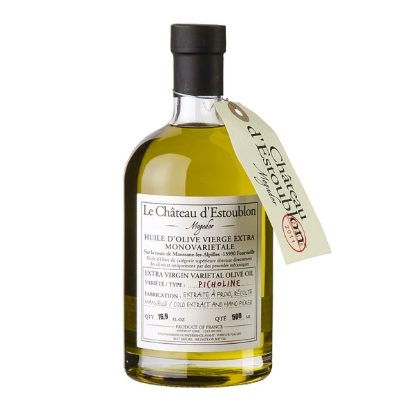 Chateau d´Estoublon Picholine
					Natives Olivenöl Extra, Provence-Alpes-Côte d’Azur, Frankreich, 500ml
				