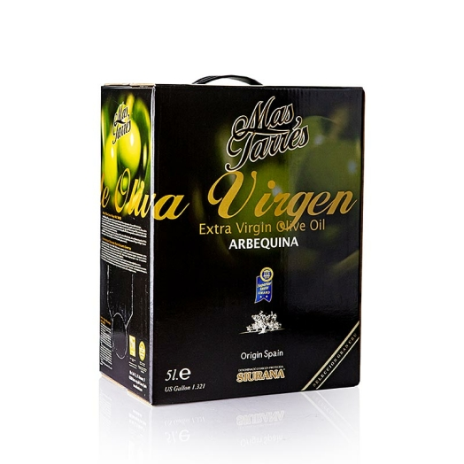 Mas Tarrés Oliva Verde Natives Olivenöl Extra, Katalonien, Spanien, 5 Liter