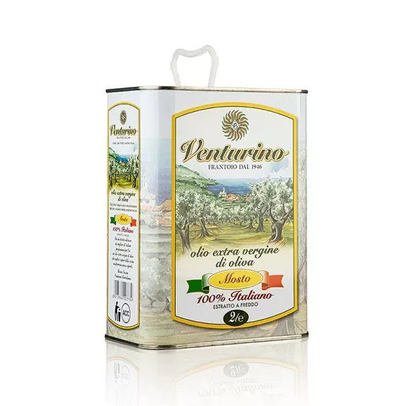 Venturino
					Natives Olivenöl Extra, Ligurien, Italien, 2 Liter
				