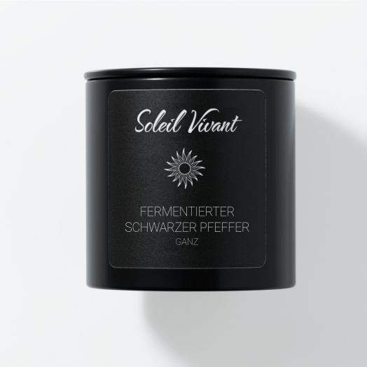 Fermentierter schwarzer Pfeffer Schwarze Dose, 80 g