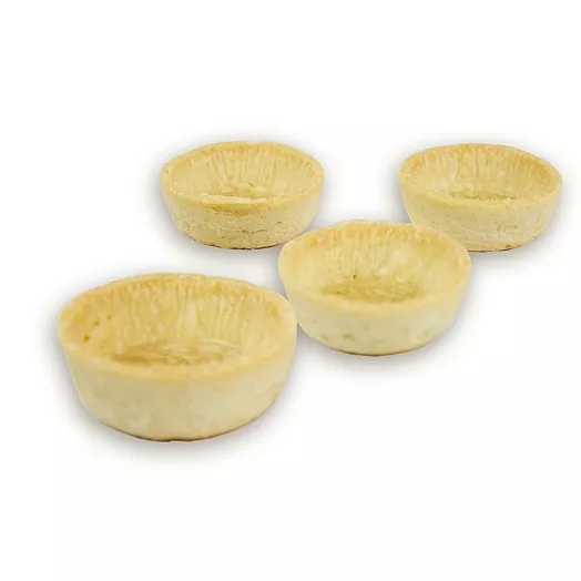 Snack Tartelettes, 184 Stück HUG, rund, ø 5 cm, hell, salzig