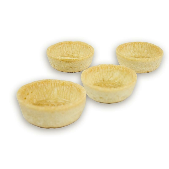 Snack Tartelettes, 184 Stück
					HUG, rund, ø 5 cm, hell, salzig
				