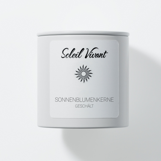 Sonnenblumenkerne Geschält, Weiße Dose, 200 g