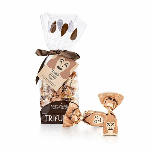 Trüffelpralinen Alba mini, weiße Schokolade 180 g